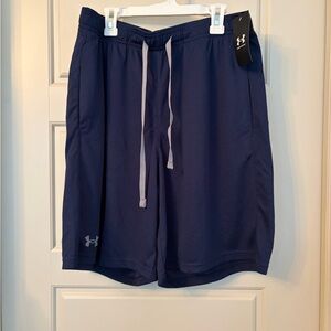 Under Armour Men's Navy Athletic Shorts